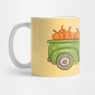 Pumpkin Truck Mug